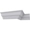 Ekena Millwork 3 1/2"H x 3 3/8"P x 4 3/4"F x 94 1/2"L, (3 1/4" Repeat), Cornelia Crown Moulding MLD03X03X04CN - alternate 5